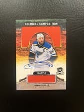 Ryan O'Reilly 2020 Upper Deck The Cup Chemical Composition Mantle Autographs card
