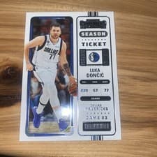 Luka Doncic 2022 Panini Contenders card