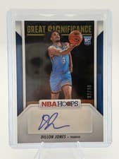 2024-25 Hoops Great SIGnificance Dillon Jones #GS-DJT card