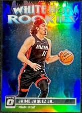 Jaime Jaquez Jr. 2023 Donruss Optic White Hot Rookies card
