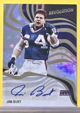 2025 Panini Revolution Revolution Signatures Jim Burt #69 card