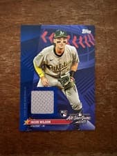 2025 Topps Update All-Star Stitches Jacob Wilson #AS-JWI card