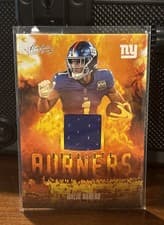 2025 Panini Absolute Absolute Burners Malik Nabers #ABU-MNA card