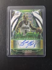2025-26 Topps Cosmic Chrome Alien Autographs Jalen Rose #AA-JR card