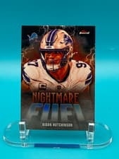 2025 Finest Nightmare Fuel Aidan Hutchinson #NF-4 card