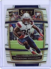 Rhamondre Stevenson 2021 Panini Select card