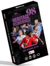 Ian Wright 2022 Topps Merlin Heritage 98 UEFA card