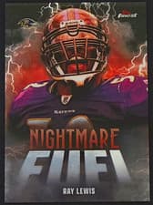 2025 Finest Nightmare Fuel Ray Lewis #NF-13 card