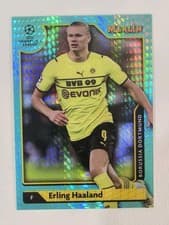 Erling Haaland 2021 Topps Merlin Chrome UEFA card