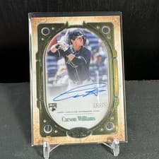 2026 Topps Tier One Clearly Perfect Autographs Carson Williams #CPA-CW card