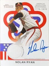 Nolan Ryan 2025 Topps Heritage Real One Autograph card