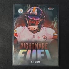 2025 Finest Nightmare Fuel T.J. Watt #NF-7 card