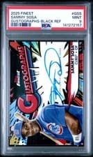 2025 Finest Gustographs Autograph Sammy Sosa #G-SS card