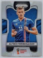 Alfred Finnbogason 2018 Panini Prizm World Cup card