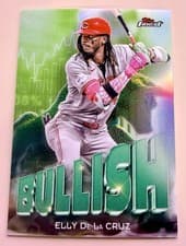 2025 Finest Bullish Elly De La Cruz #B-20 card
