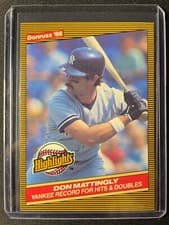 1986 Donruss Highlights Don Mattingly #53
