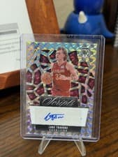 2024-25 Panini Mosaic Scripts Luke Travers #MS-LTC card