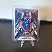 Cooper Flagg 2024-25 Bowman University Chrome Campus Icons card