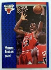 Michael Jordan 1991 Fleer card