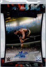 2025 Topps Exalted WWE Wrestling Elevated Ink Montez Ford #ELI-MFD card
