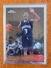 Stephon Marbury 1996 Topps Chrome card