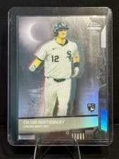 2026 Topps Chrome Black Nocturnal Colson Montgomery #NOC-3 card