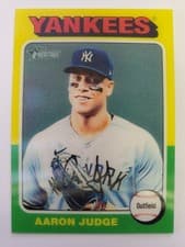 2024 Topps Heritage 1975 Topps In 3D Aaron Judge #753D-17