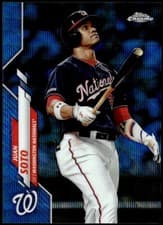 Juan Soto 2020 Topps Chrome card