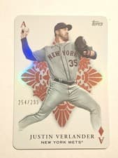 Justin Verlander 2023 Topps All Aces card