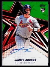 2026 Topps Baseball Stars Autographs Jimmy Crooks #BSA-JCR card