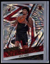 2024-25 Panini Revolution Rookie Revolution Kel'el Ware #9 card