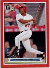 Vladimir Guerrero 2024 Donruss Action All-Stars card