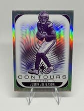 2025 Panini Phoenix Contours Justin Jefferson #21