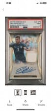 Graziano Pelle 2016 Panini Select Jersey Autographs card