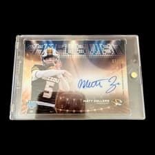 2025 Bowman University Chrome Campus Visit Autographs Matt Zollers #CVA-MZ card