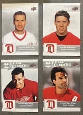 2025-26 Upper Deck Detroit Red Wings Centennial Team Leaders Paul Coffey #191 card