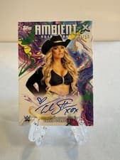 2025 Topps Exalted WWE Wrestling Ambient Autographs Trish Stratus #AMA-TSS card