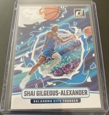 Shai Gilgeous-Alexander 2024 Panini Donruss Pass the Rock card