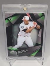 2026 Topps Chrome Black Depth of Darkness Samuel Basallo #DOD-4 card