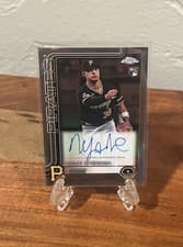 2025 Topps Chrome Update Rookie Debut Autographs Nick Yorke #CRDA-NY card