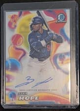 2025 Bowman Chrome Melt Mashers Autographs Zyhir Hope #MMA-ZH card