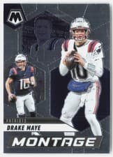 2025 Panini Mosaic Montage Drake Maye #1 card