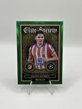 Julian Alvarez 2024 Topps Merlin UEFA Elite Society card