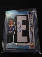 2025-26 SP Game Used Draft Day Marks Matthew Schaefer #DDM-MS card