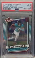 2024 Clearly Donruss The Rookies Brian Thomas Jr. #12 card