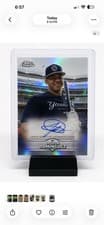 2025 Stadium Club Chrome Autographs Jasson Domínguez #SCCA-JD card