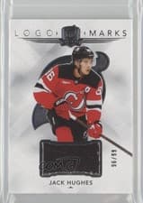 2024-25 Upper Deck The Cup Logomarks Jack Hughes #LM-JH card