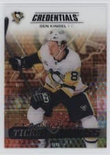 2025-26 Upper Deck Credentials Acetate Debut Ticket Access Ben Kindel #DTAA-BK card