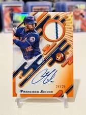 2025 Topps Pristine Pristine Pieces Autograph Relics Francisco Lindor #PPAR-FL card