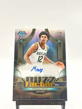 2025-26 Bowman Buzz Factor Autographs Michael Rataj #BZA-MA card